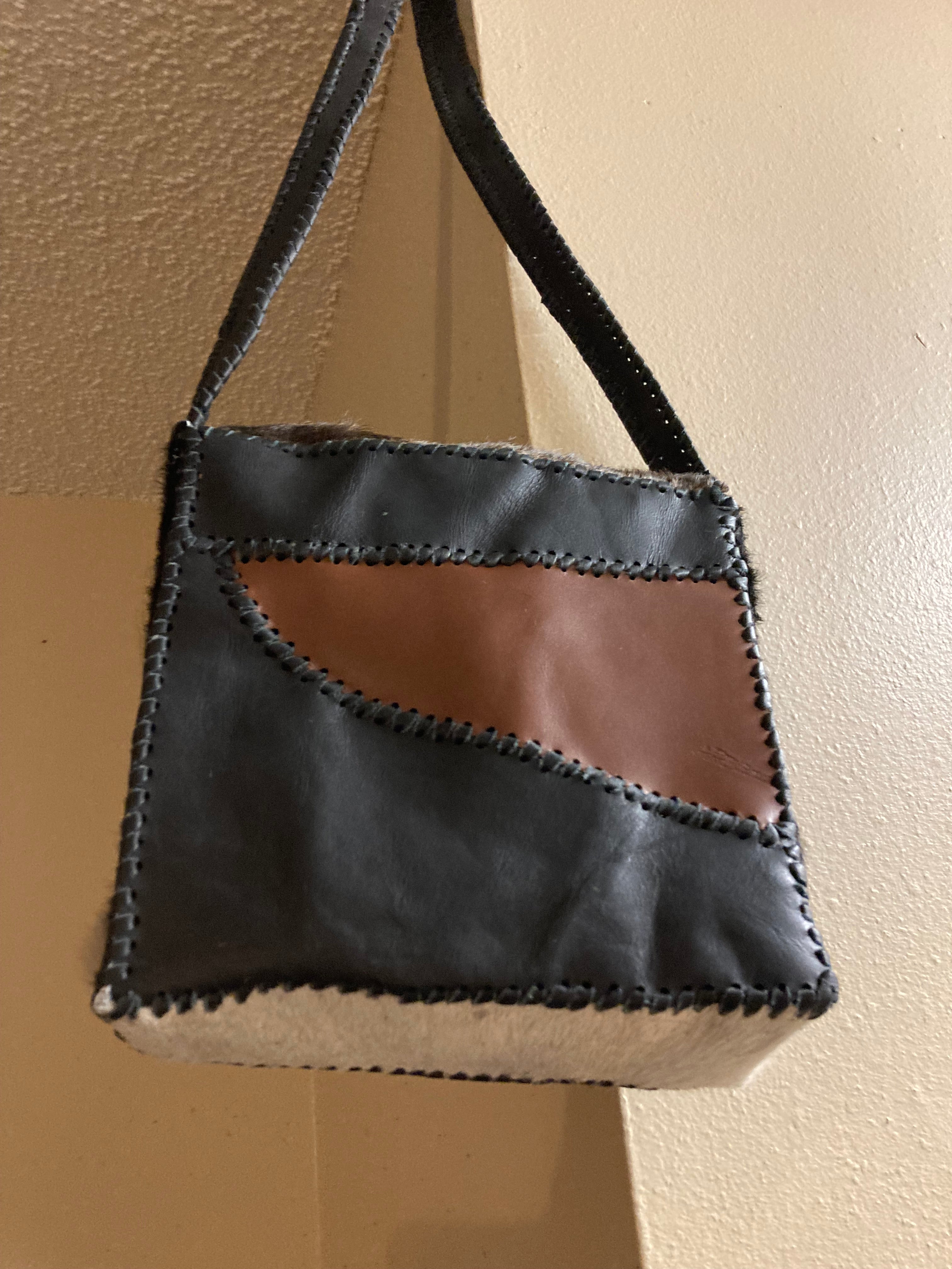 Handmade leather purses